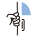 よくある質問・ドアをノックするアイコン